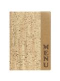 Securit MC-DRA4-CORK Houten Menu Holder