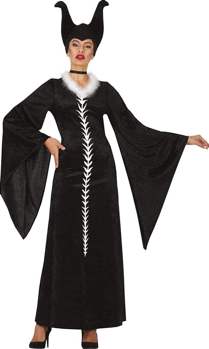 Fiestas Guirca Evil Fairy Jurk Dames Zwart Maat 42/44