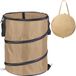 Unyqoos® Sac à déchets de jardin pliable et pratique pour une utilisation polyvalente dans le jardin et la maison
