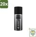 Vogue Homme Mystic Black Déodorant Spray Antitranspirant 150 ml (20 pièces)