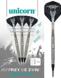 Unicorn Maestro Jeffrey de Zwaan 90% Soft Tip Dartpijlen 22g