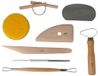 Set van 8 pastagereedschappen
