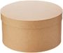 GLOREX Ronde box, karton, naturel