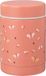 Fresk Thermos Lunchbox 300 ml - RVS Voedselcontainer – BPA-vrij – Lekvrije dop – Thermosbeker – Food Jar tot 6 Uur Warm – Lunchpot - Rose - Butterflies