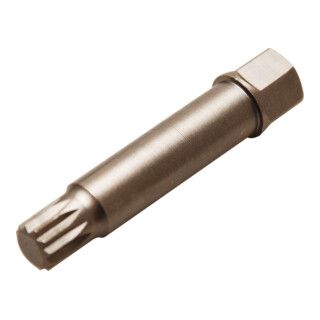 BGS Speciaal bit voor demontage van de poelies op dynamo's | veeltand (voor XZN) M10 x 64 mm