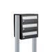 Allux Hive Set 1-Breed, 3-Hoog Op Statief Zwart