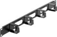 Intellinet 711050 – 19 inch Kabelgeleiding voor patchkast – 1 HE – Zwart (RAL 9005)