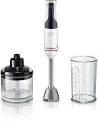 Bosch Serie 4 MSM4W420 Blender - 800W - Noir, Transparent, Blanc