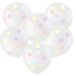 Folat 22212 Latexballonnen voor verjaardag, pastelkleuren, 33 cm, set van 6 kleurrijke pastelkleuren, decoratie
