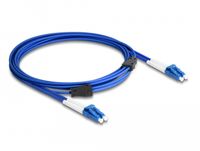 DeLOCK 87921 InfiniBand en Glasvezelkabel 3 m LC Blauw