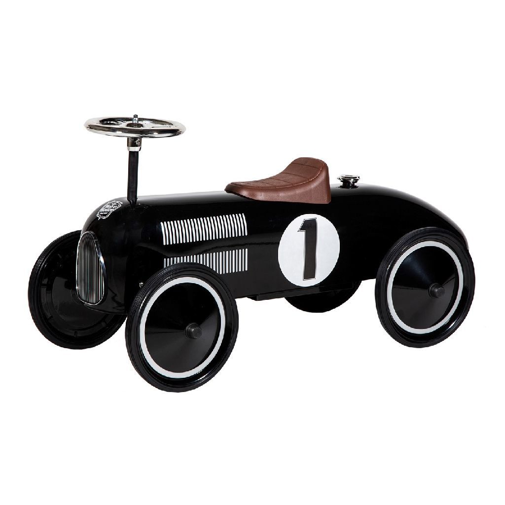 Retro Roller Jack Loopauto - Zwart
