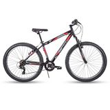 Huffy Tekton Mountainbike, aluminium frame, 21 versnellingen, Shimano voor volwassenen, 27,5 inch + voorvering