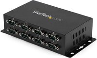 StarTech.com 8-poort USB naar DB9 RS232 Seriële Adapter Hub - Zwart