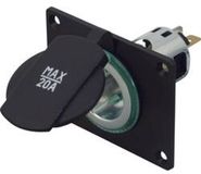 Merkloos / Sans marque ProCar 68141001 Power-contactdoos Stroombelasting (max.): 20 A Geschikt voor Sigarettenaanstekerstekker