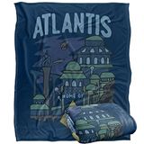 AQUAMAN Silky Touch Super Zachte Sprei Deken, 152 x 127 cm