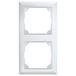 Eltako R2-AL 2-voudig frame voor knoppen, 1 stuk, 55 x 55 mm, aluminium