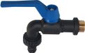 Riko robinet extérieur résistant au gel 1/2" noir