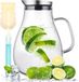 Unyqoos® Carafe en verre, 2 litres