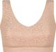 Chantelle Soft Stretch Padded V-Neck Bralette Pantherprint Rosa