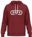 Jako Sweatshirt met capuchon Promo 6766 Rubinrot