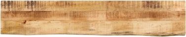 vidaXL Tafelblad met natuurlijke rand 140x20x3,8 cm massief mangohout