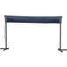 4m housse de protection pour auvents autoportants 412x45 cm bâche PVC tissu 350g/m² imperméable résistant à l'eau salée durable