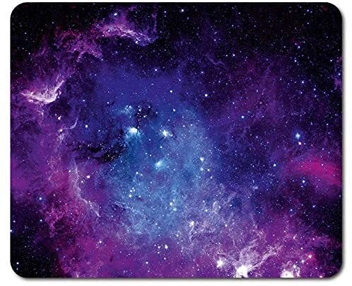 LBS4ALL LBS4ALL Paarse zonnestelsel muismat Pad - Nebula Galaxy Space Gift PC Computer #8364