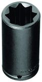 Stanley Proto J7318S 1/2-Inch Drive Deep Impact Socket, 9/16-inch, 8-point