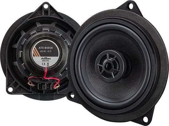 Axton ATS-B101X - 10cm Coaxiale 2-weg Autospeakers - 120W - BMW Custom Fit