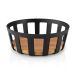 Eva Solo Nordic Kitchen Corbeille à pain Noir, Grand, Ø24.5 cm