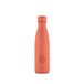Cool Bottles - Roestvrijstalen fles - 500 ml - Pastel Coral - 26,5 x 7 cm - Thermosfles - 36 uur koude dranken - 18 uur warme dranken - Triple-Cool Technology - BPA-vrij
