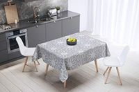 Bonamaison Tafelkleed, Anti-Mold, Sneldrogend, Waterdicht, 100% Polyester Tafellaken, 140cm x 140cm - Ontworpen en Vervaardigd in Turkije