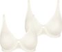 Triumph Bügel-BH Wild Rose Sensation 80E Wit