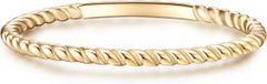 Glanzstücke München Zilveren ring Sterling zilver Geelgoud 16.50 mm / maat 52