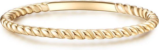 Glanzstücke München Zilveren ring Sterling zilver Geelgoud 16.50 mm / maat 52