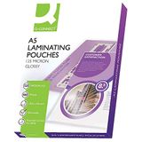 Q-Connect A5 lamineerzak 125 micron (Pack van 100) KF04108, 153 x 216 mm