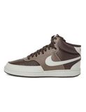 Nike Court Vision Mid NN Heren Hoge Sneakers Leer Bruin Maat 44.5