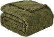 Azomor® Plaid doux et confortable pour toutes les saisons, motif à carreaux élégant - Vert