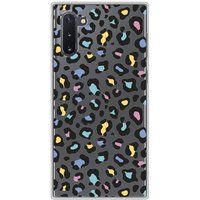 Samsung Galaxy Note 10 Luipaardkleur Siliconen hoesje