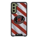 Pixbo Coque de Téléphone 3D Samsung Galaxy S21 FE - rayures rouges