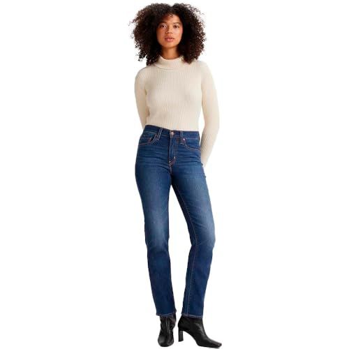 Levi's 724 High Rise Straight Jeans - Chelsea Carbon Glow - 30W / 32L
