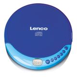 Lenco CD-011 Draagbare CD Speler - Blauw
