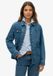 Superdry Chore spijkerjack Dames Beverley Blue