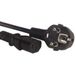 MicroConnect PE010418 Koppeling C13, zwart, 1,8 m, koppeling C13, gebogen, recht