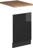 Vicco Fame-Line Frontpaneel – 45 cm, WB Eik Antraciet Hoogglans