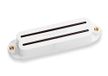Seymour Duncan SHR-1N-W Humbucker Single Size Hot Rails Strat Pickup voor elektrische gitaar, wit