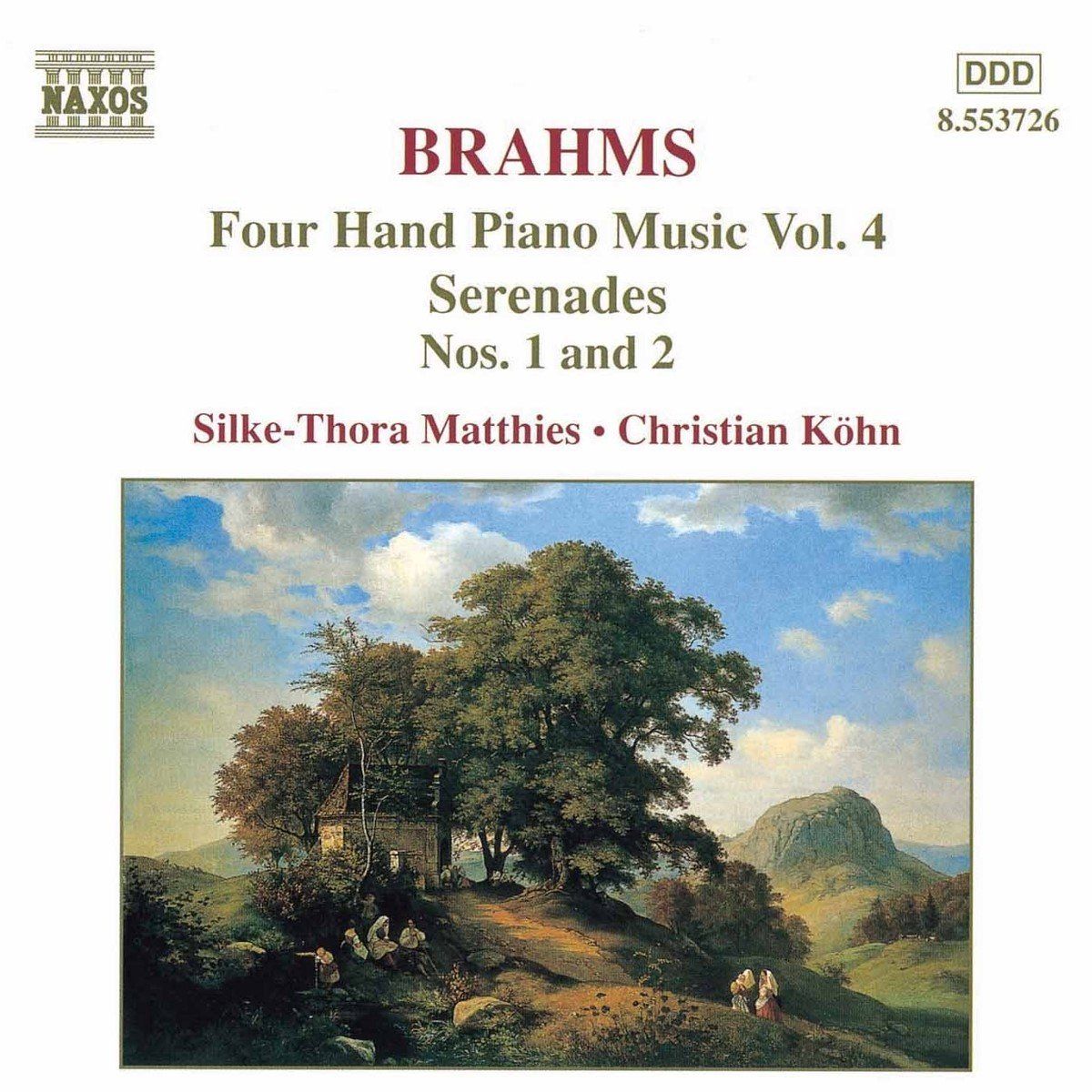 OUTHERE Silke-Thora Matthies & Christian Kohn - Brahms: Four Hand Piano Music 4 (CD)