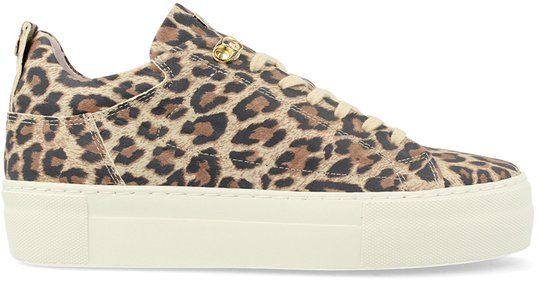 Red-Rag Women Low Cut Sneaker Bruin Leer 39