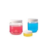 NeoLab 3-2102 PET-flessen met brede hals, helder, 500 ml (verpakking van 10)