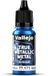 Vallejo Hobbyverf Acrylverf - 77171 True Metallic Metal - Airbrush - Saffier Blauw - Acryl - Verf flesje - 1x 18 ml